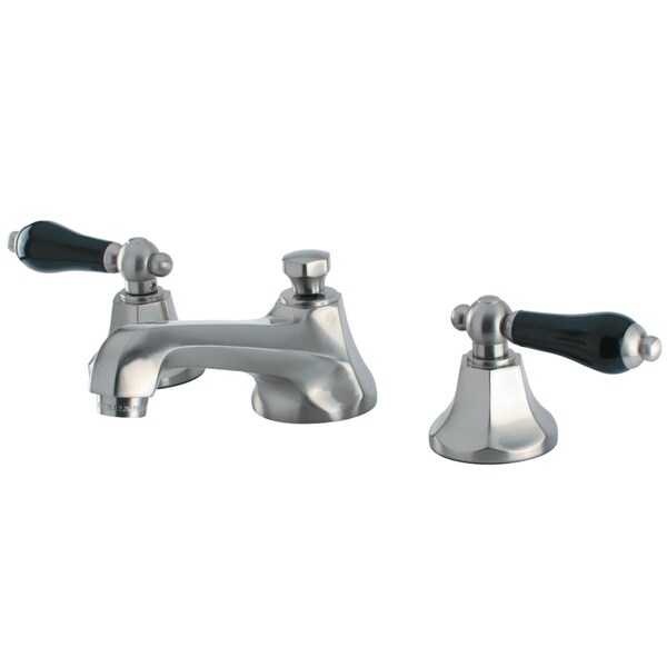 Kingston Brass KS4468PKL Duchess Widespread Bathroom Faucet W/ Brass Pop-Up, Nickel KS4468PKL - main